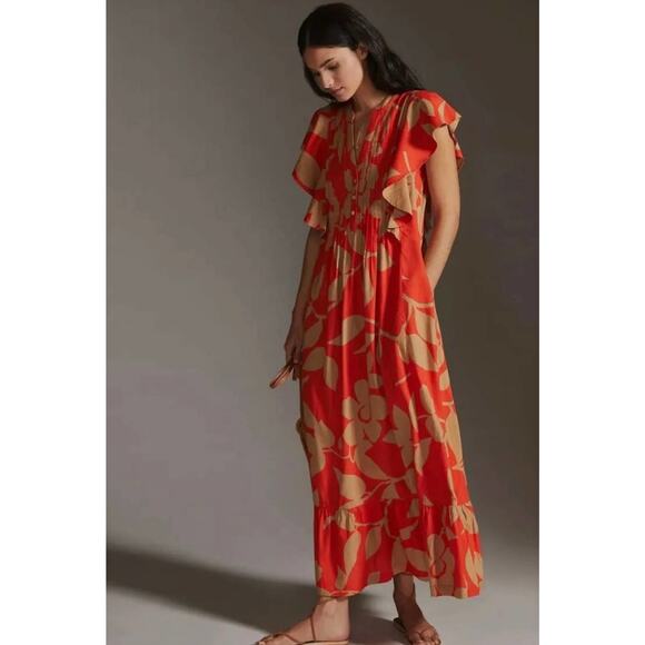 MAEVE Cassandra Maxi Dress SIZE small - Picture 2 of 8